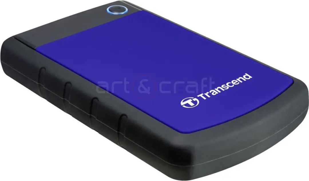 Transcend StoreJet 25H3 Externe Harde Schijf 2TB - Blauw