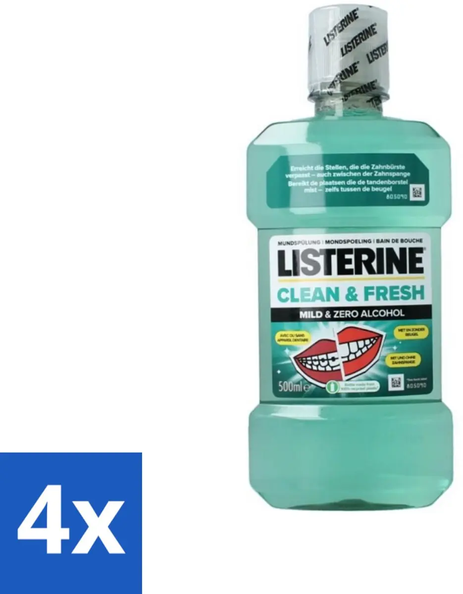 Listerine Clean & Fresh Mondwater 500ml