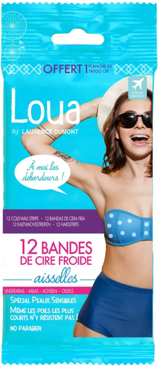 Loua Wax Strips Oksel