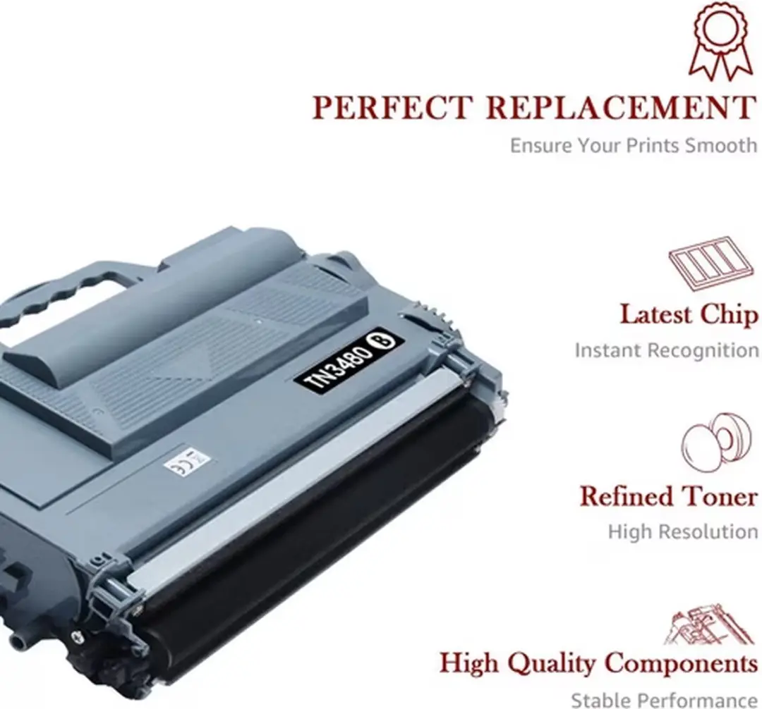 weCare TN-3480 Toner - 8000 Pagina's - Zwart