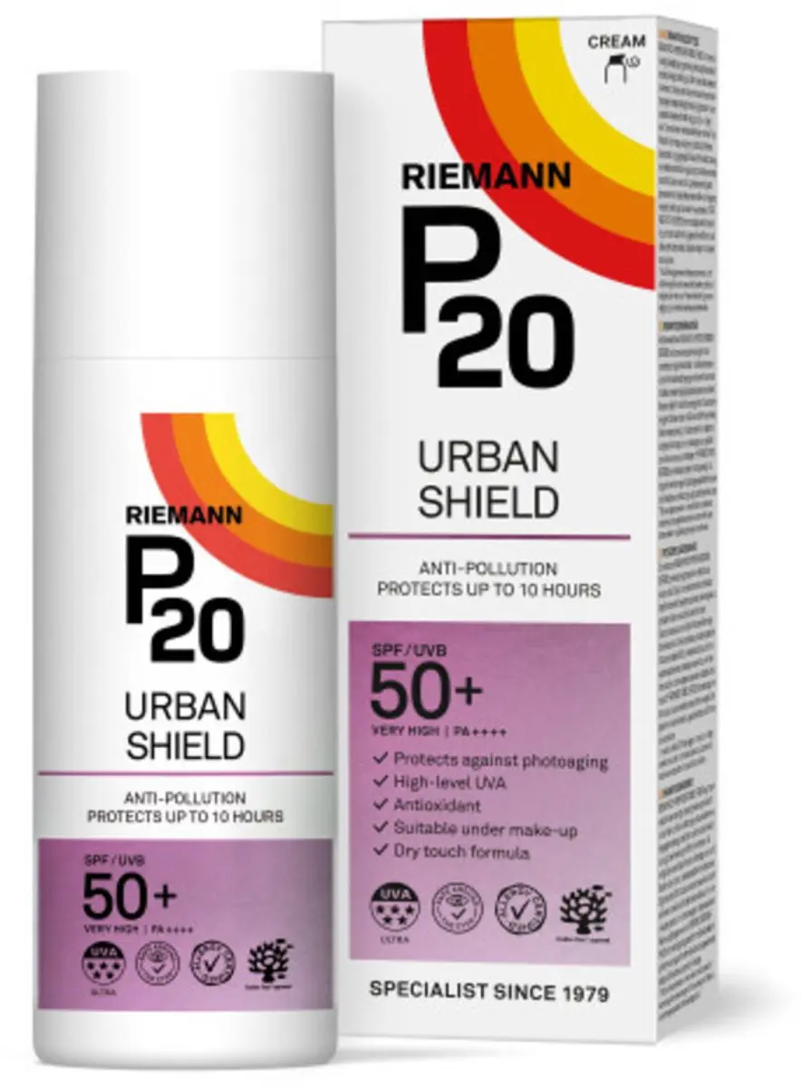 P20 Urban Shield Gezicht Zonnebrand SPF 50+
