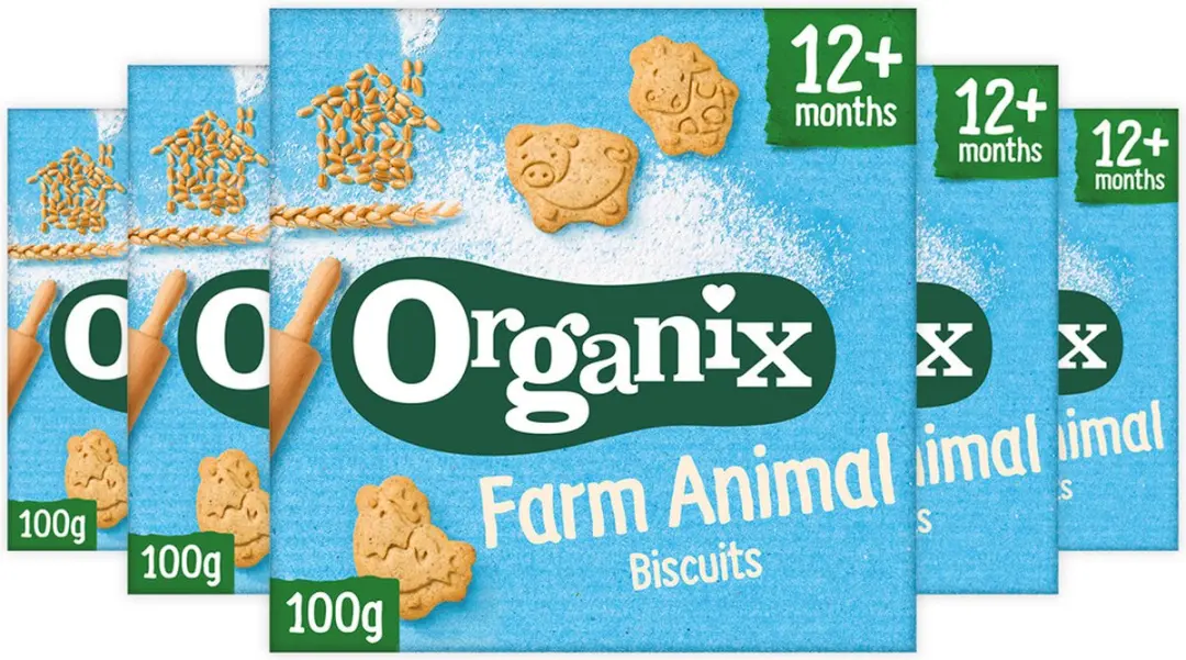 Organix Farm Animal Biscuits Peuterkoekjes 500g
