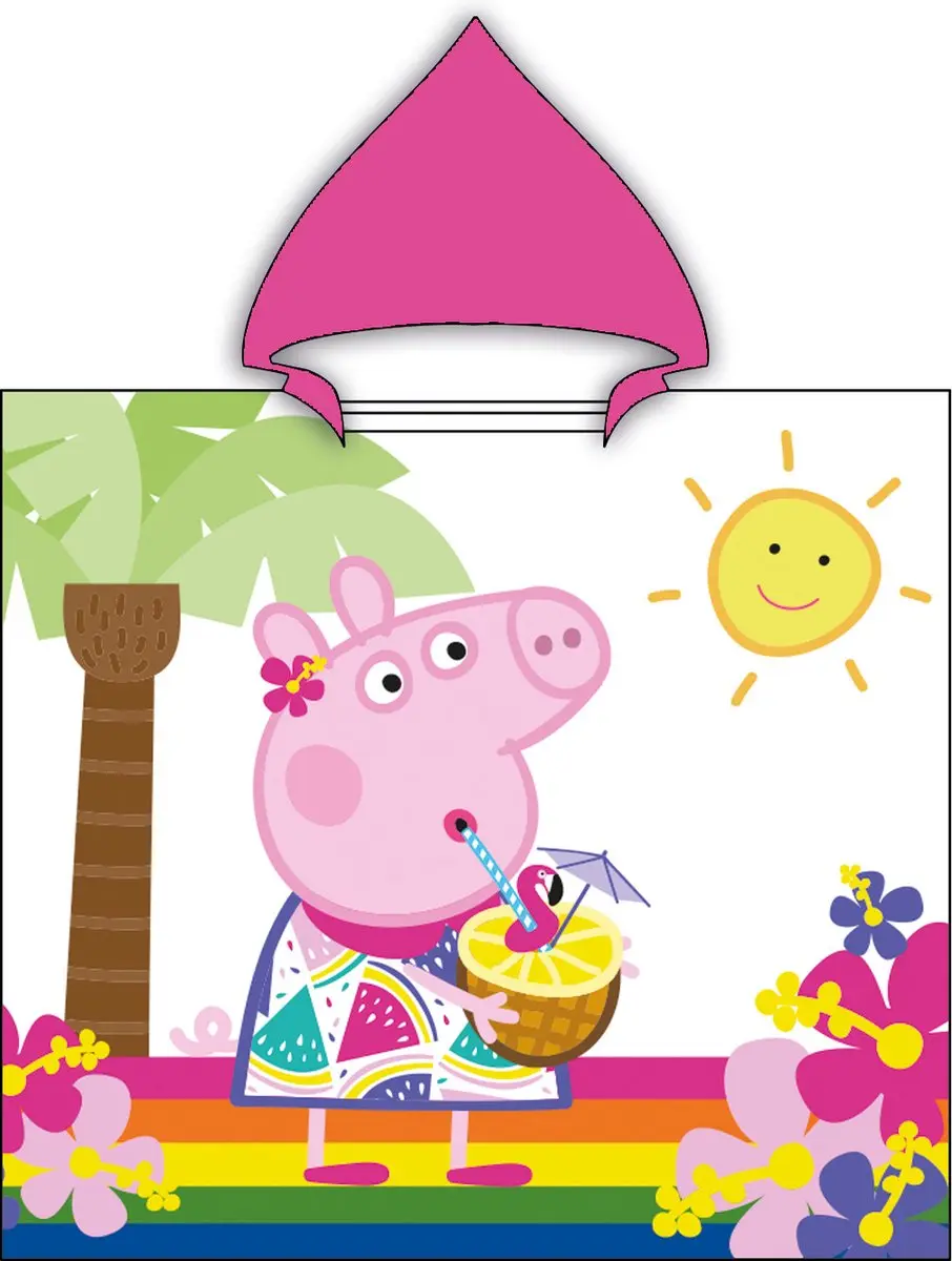 Peppa Pig Badponcho One Size