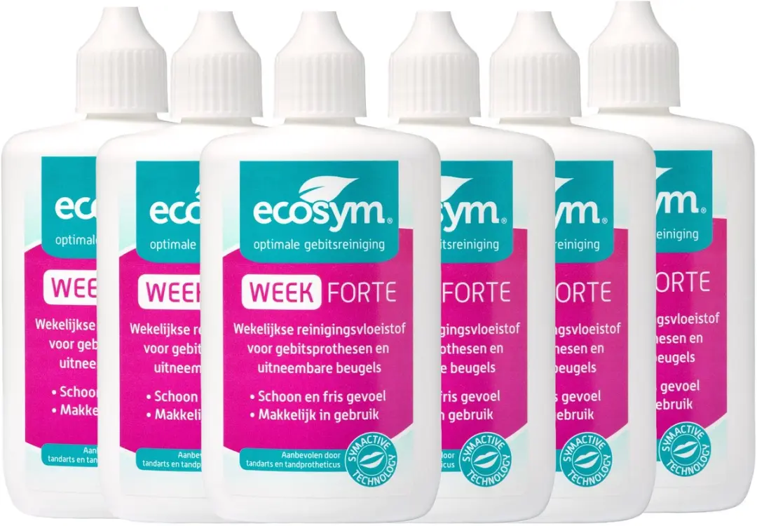Ecosym Week Gel Forte Kunstgebitreiniger 600ml