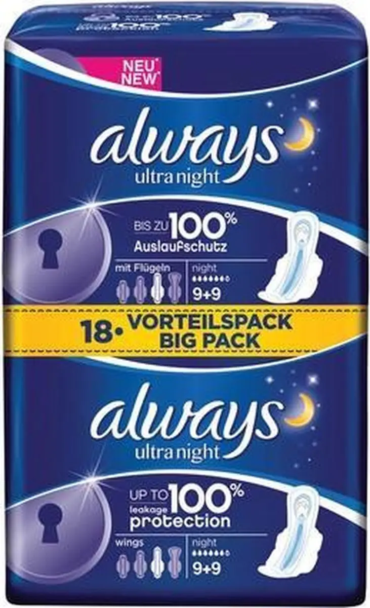 Always Ultra Night Maandverband