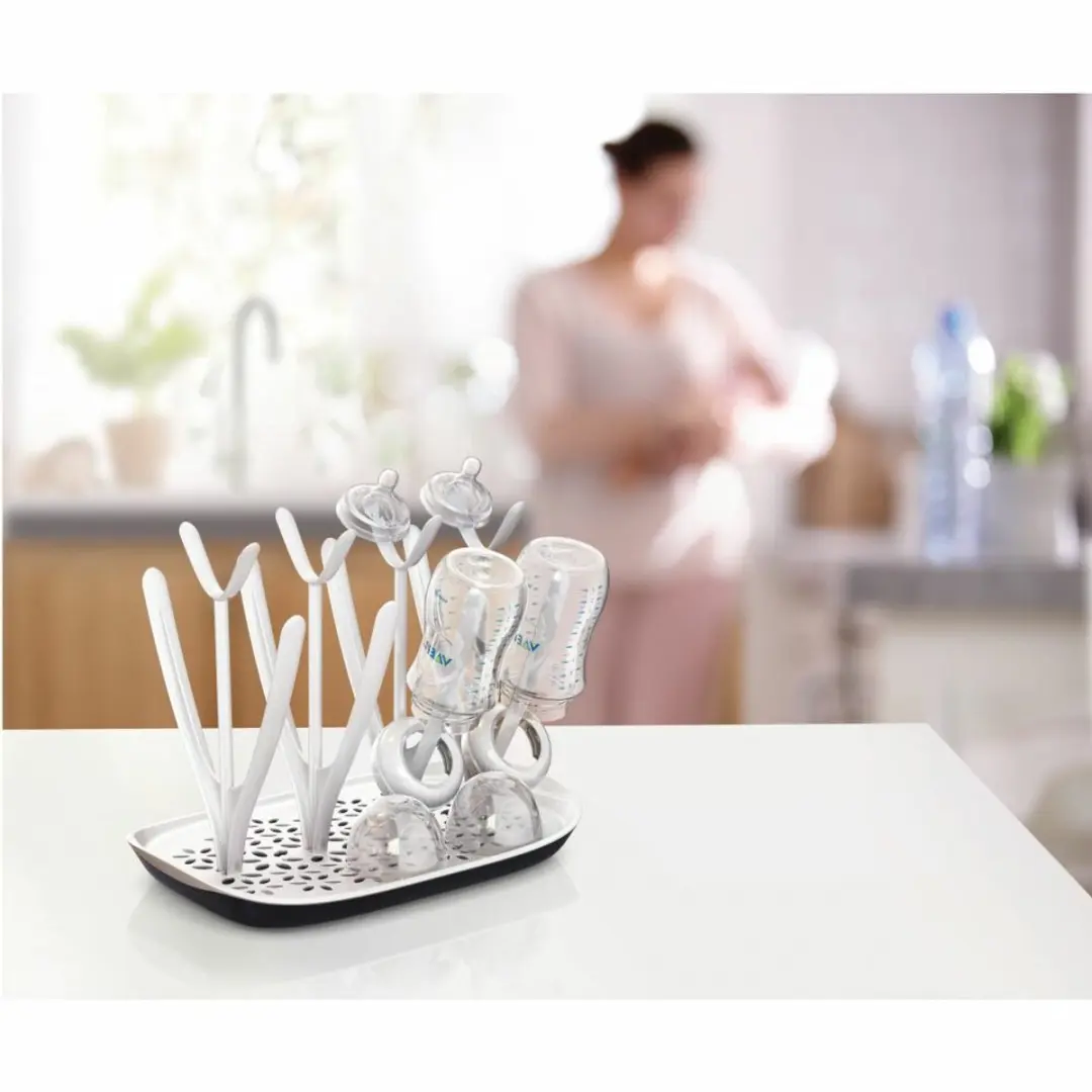 Philips Avent Droogrek SCF149/00 - 8 Flessen - Wit