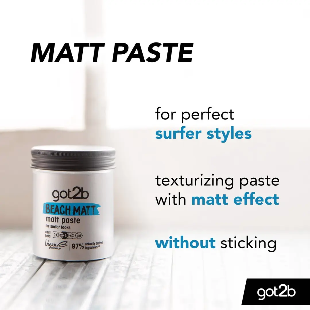 Got2B Beach Matt Paste Haarpaste - 6x100ml