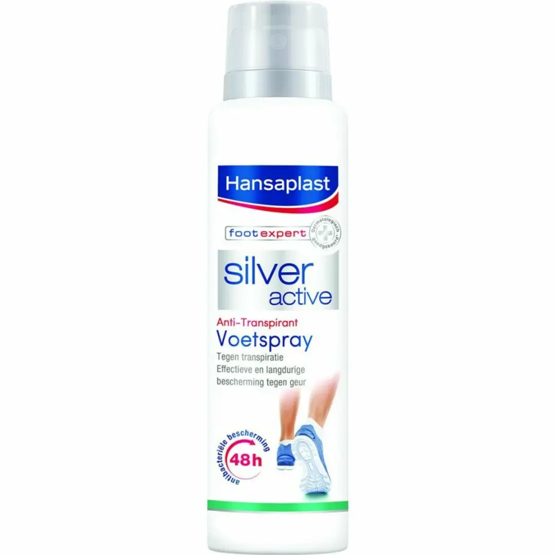 Hansaplast Voetdeodorant Silver Active 150ml