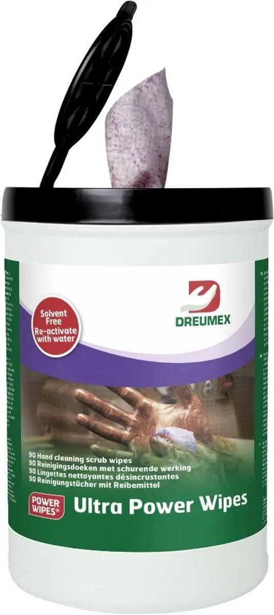 Dreumex Ultra Power Wipes Reinigingsdoekken - 90 Stuks - afbeelding 6 van 6