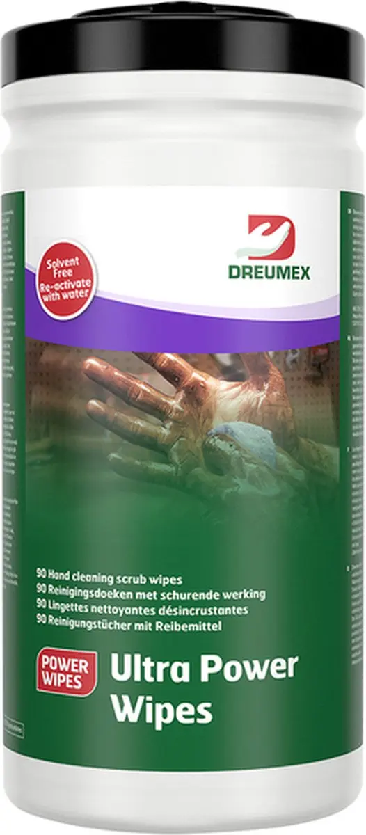 Dreumex Ultra Power Wipes Reinigingsdoekken - 90 Stuks