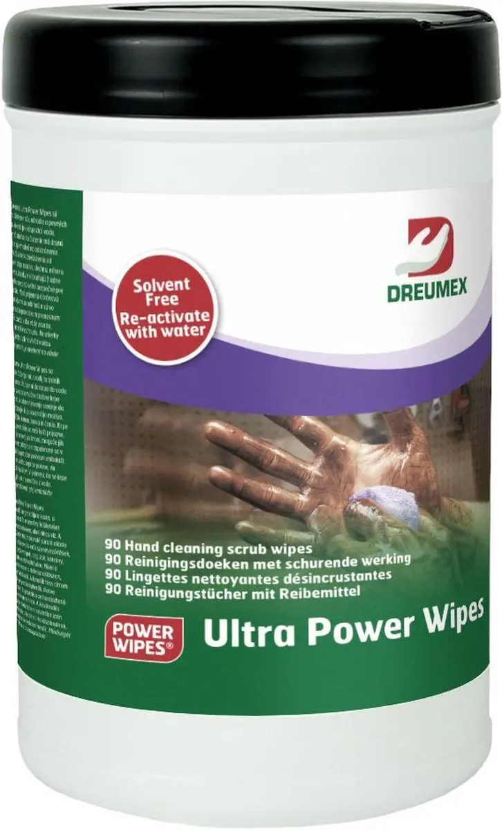 Dreumex Ultra Power Wipes Reinigingsdoekken - 90 Stuks