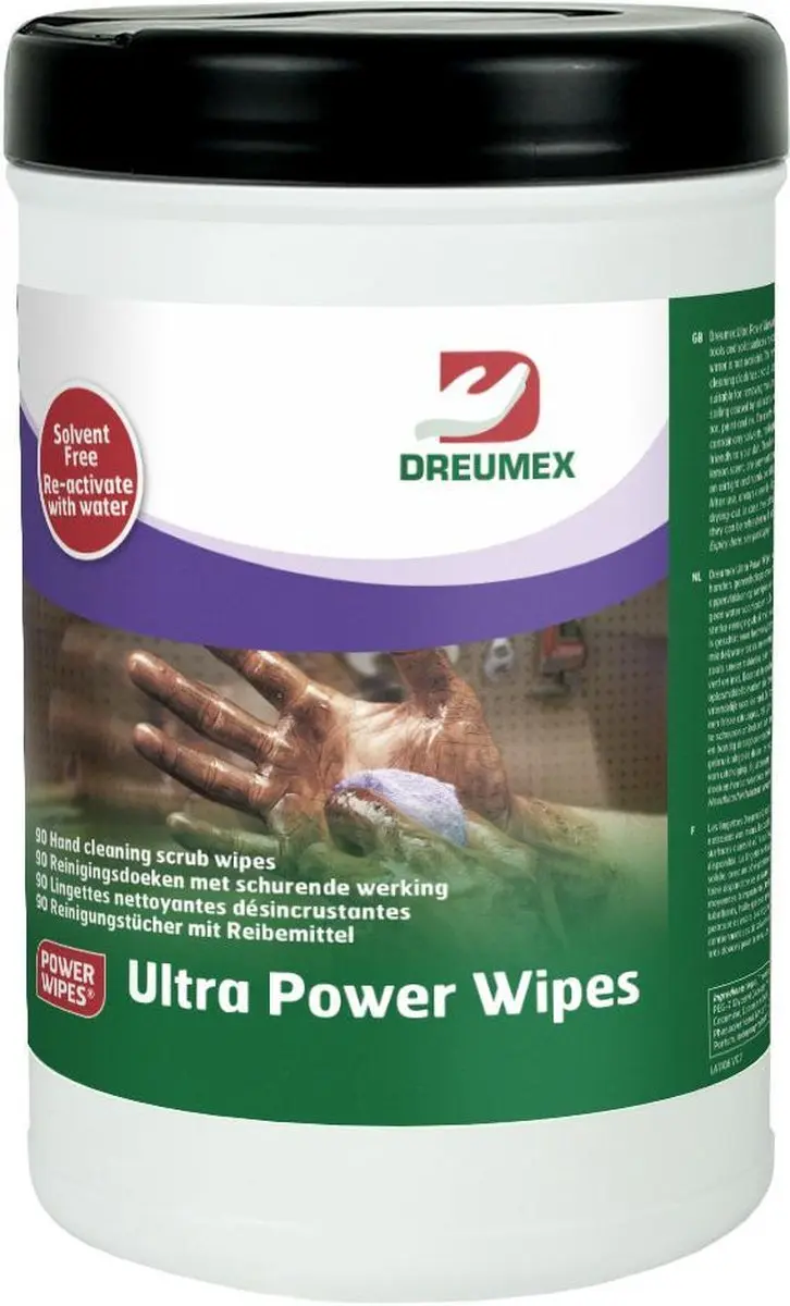 Dreumex Ultra Power Wipes Reinigingsdoekken