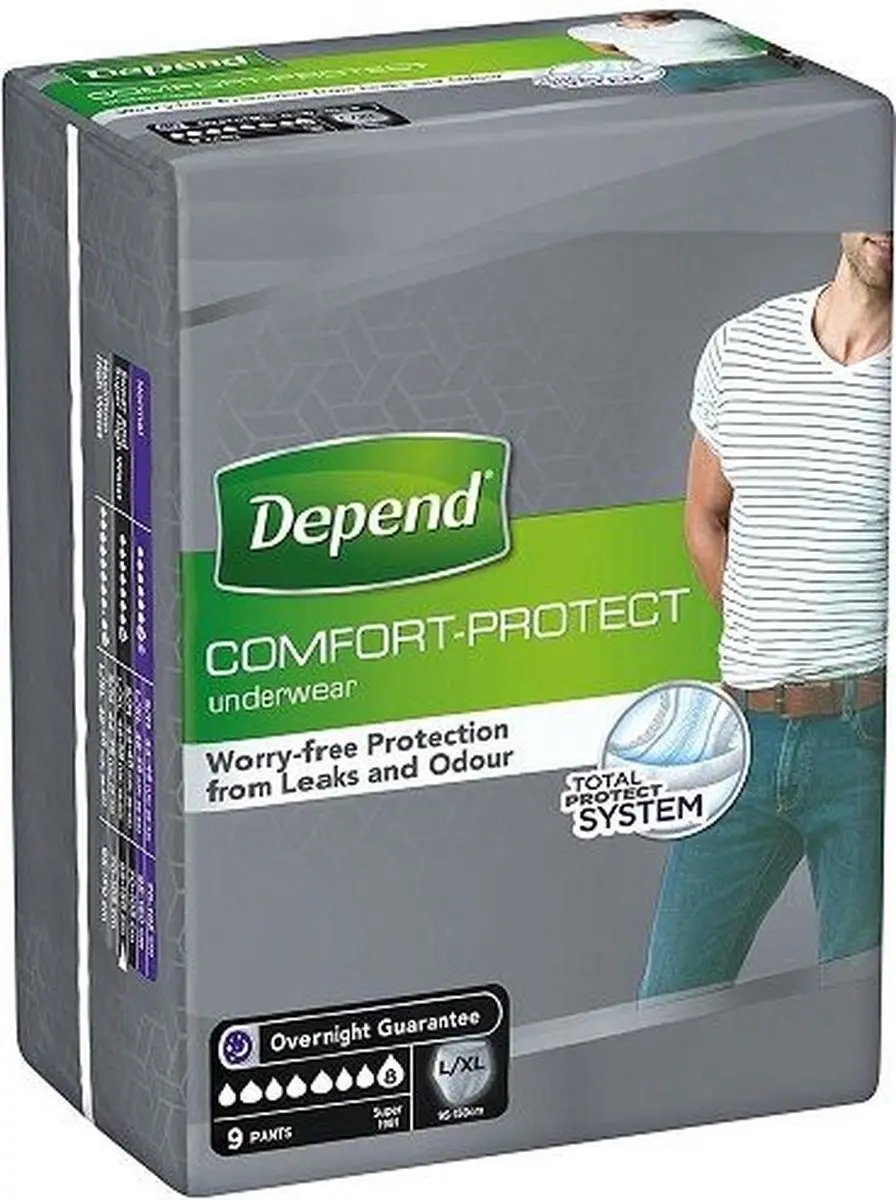 Depend Incontinentie-inlegkruisjes Anatomic Extra - 20 Stuks