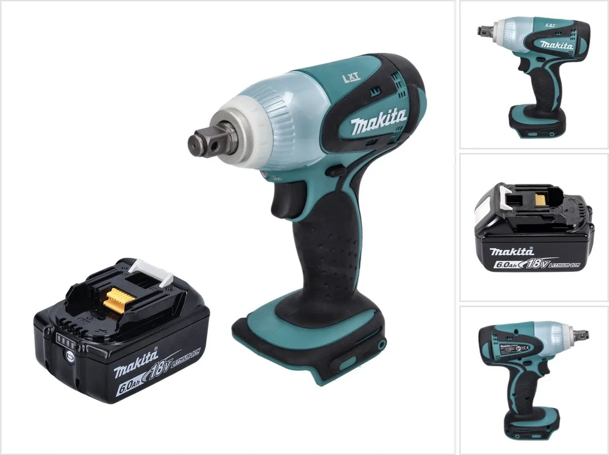 Makita DTW 251 G1 Slagmoersleutel 18V 230Nm