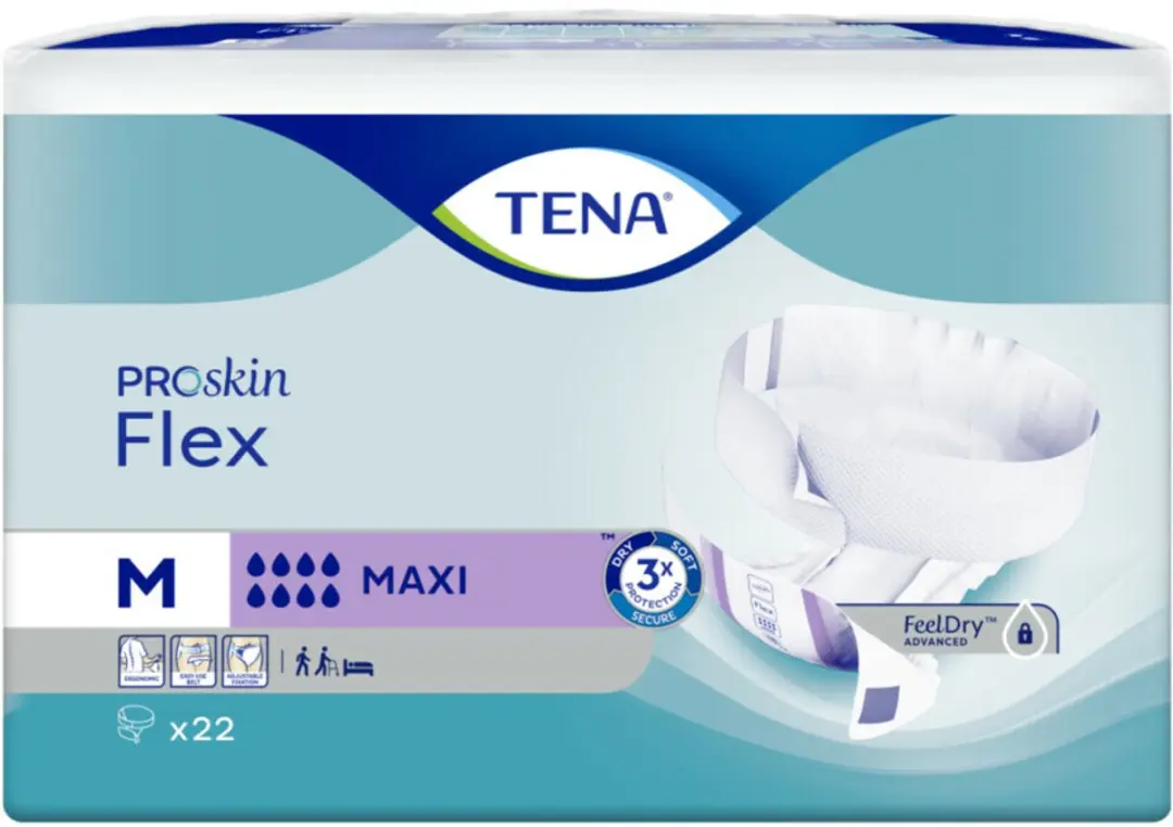 TENA Proskin Flex Maxi M - 3x22 Stuks