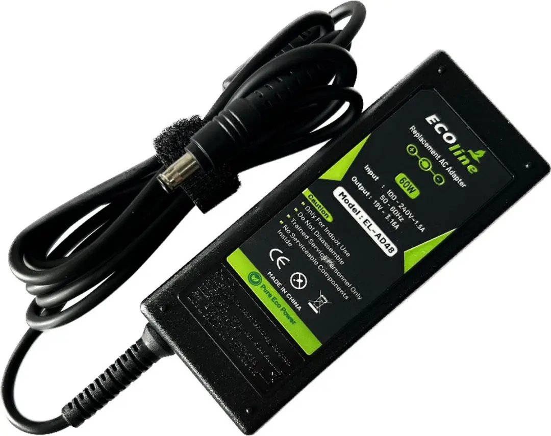 Ecoline Oplader 19V 3.16A 60W - voor Samsung R519/R719