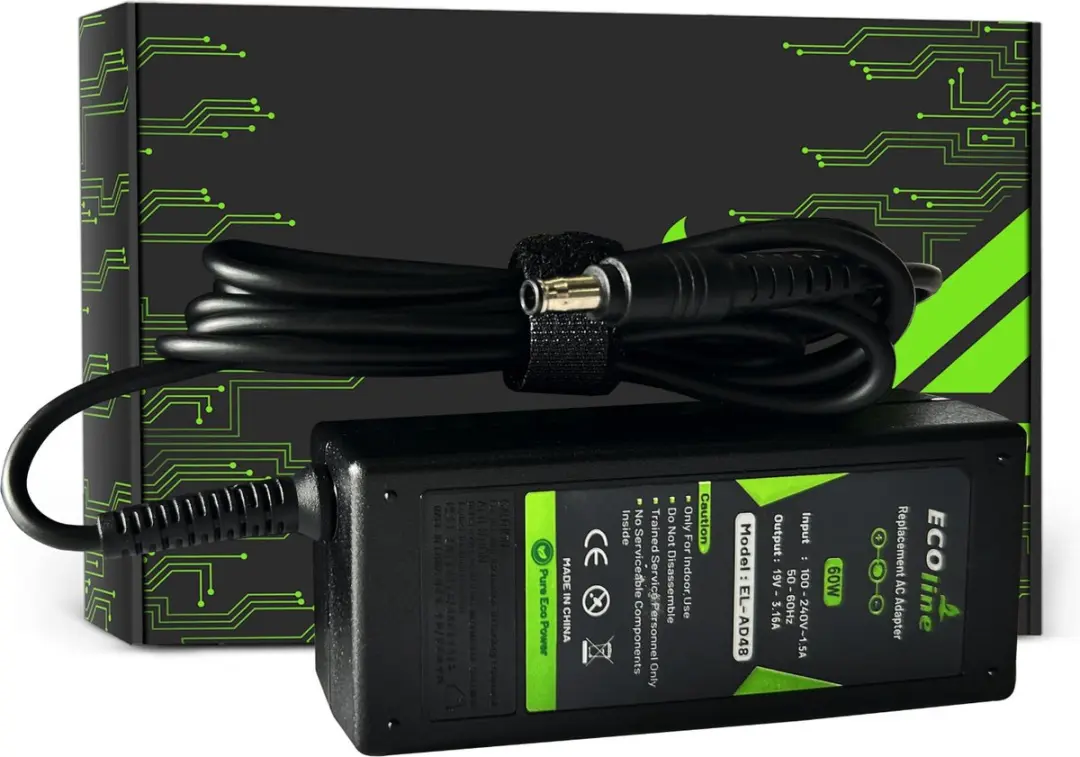 Ecoline Oplader 19V 3.16A 60W