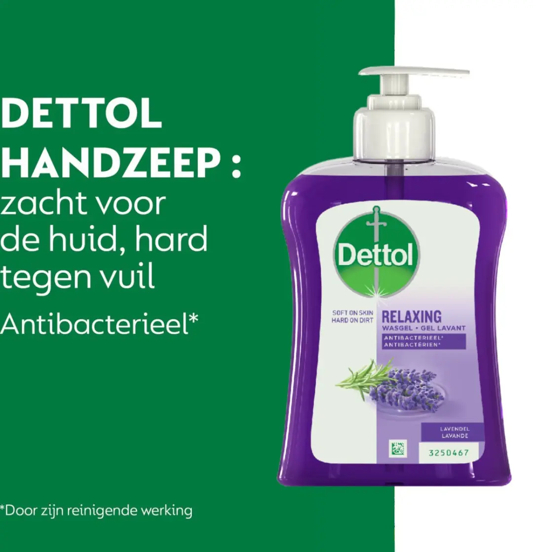 Dettol Wasgel Verzachtend 250ml - 4 Stuks