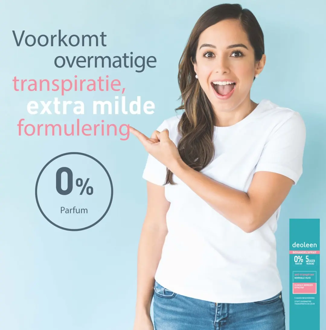 Deoleen Behandelspray Anti-transpirant 30ml