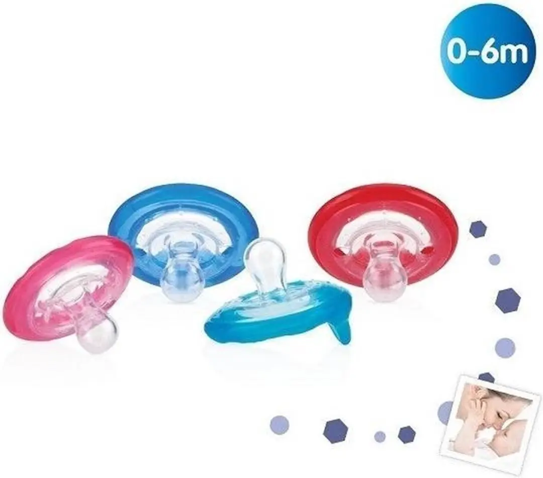 Nûby Natural Flex Fopspeen 0-6 Maanden
