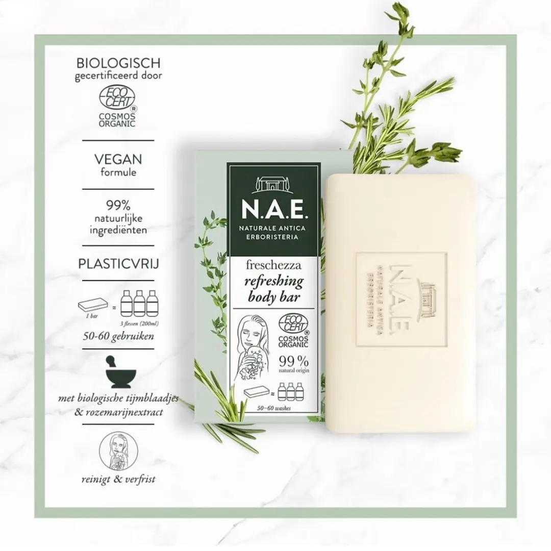 N.A.E. Lichaam Bar Verfrissend 100ml
