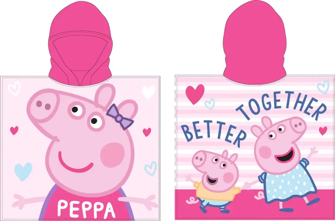 Peppa Pig Badponcho One Size