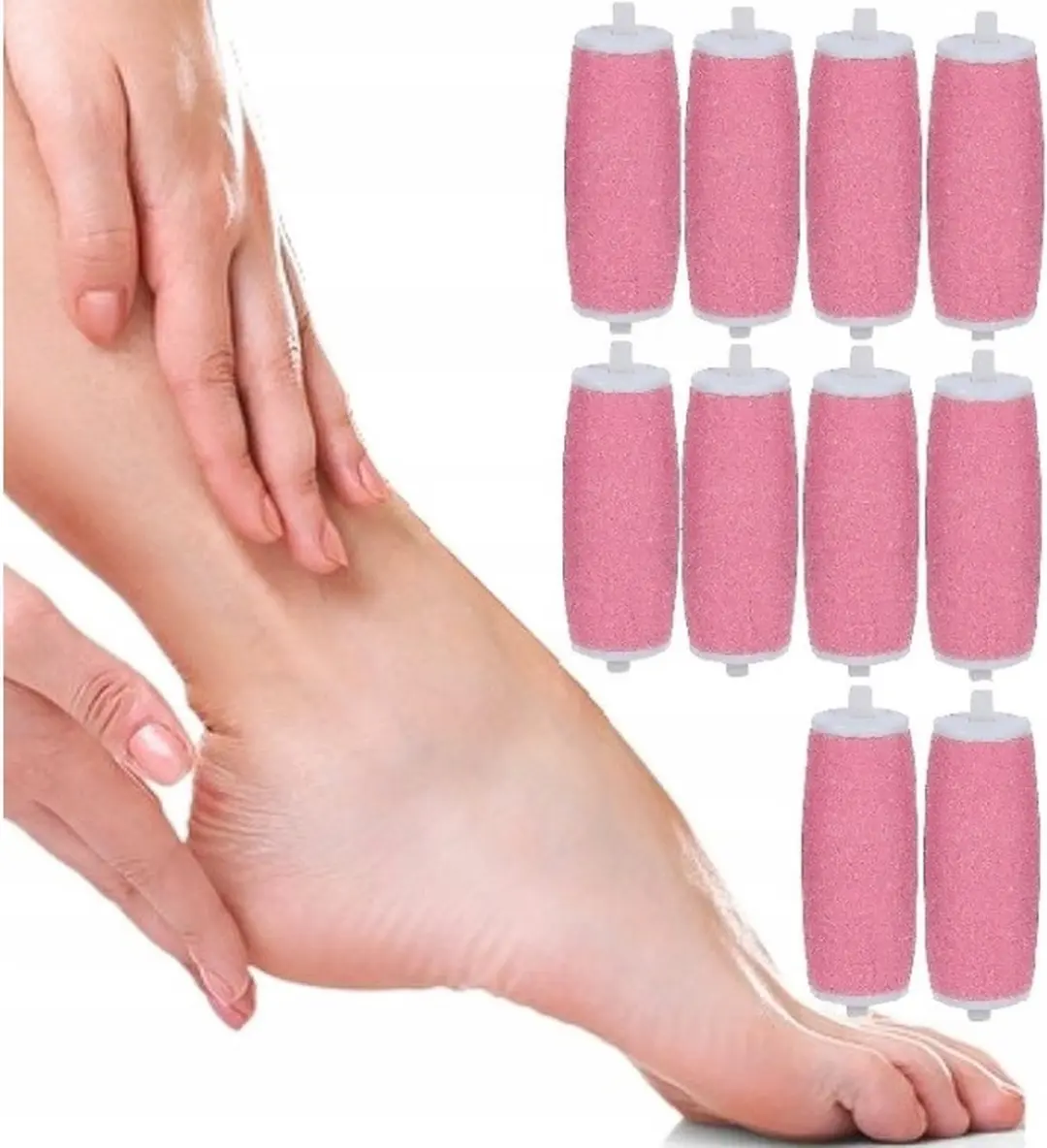 Crystal Gladstrijkende Vijlrollers 10 Stuks