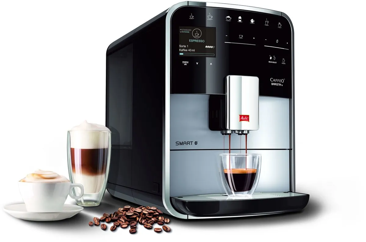 Melitta Barista Smart TS - Espressomachine - Zilver