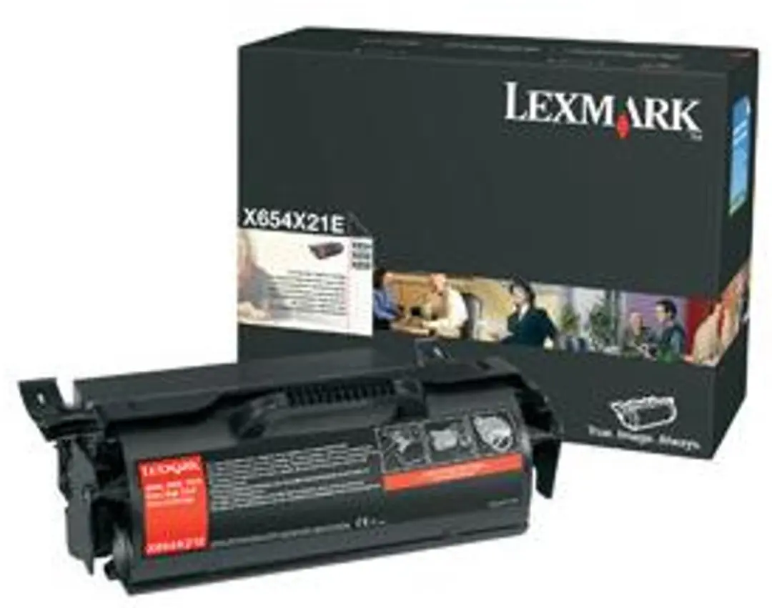 Lexmark 0X654X31E Tonercartridge - 36.000 pagina's - Zwart