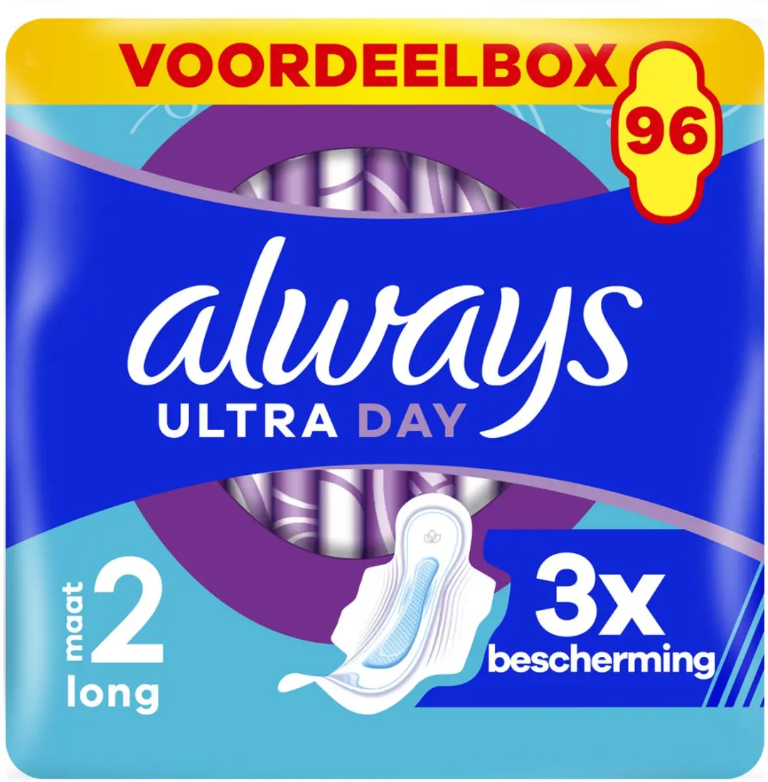 Always Ultra Long Maandverband Maat 2