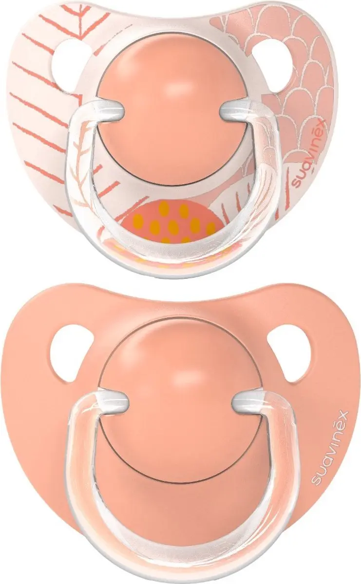 Suavinex Dreams Flat Duo Roze Fopspenen 2 Stuks