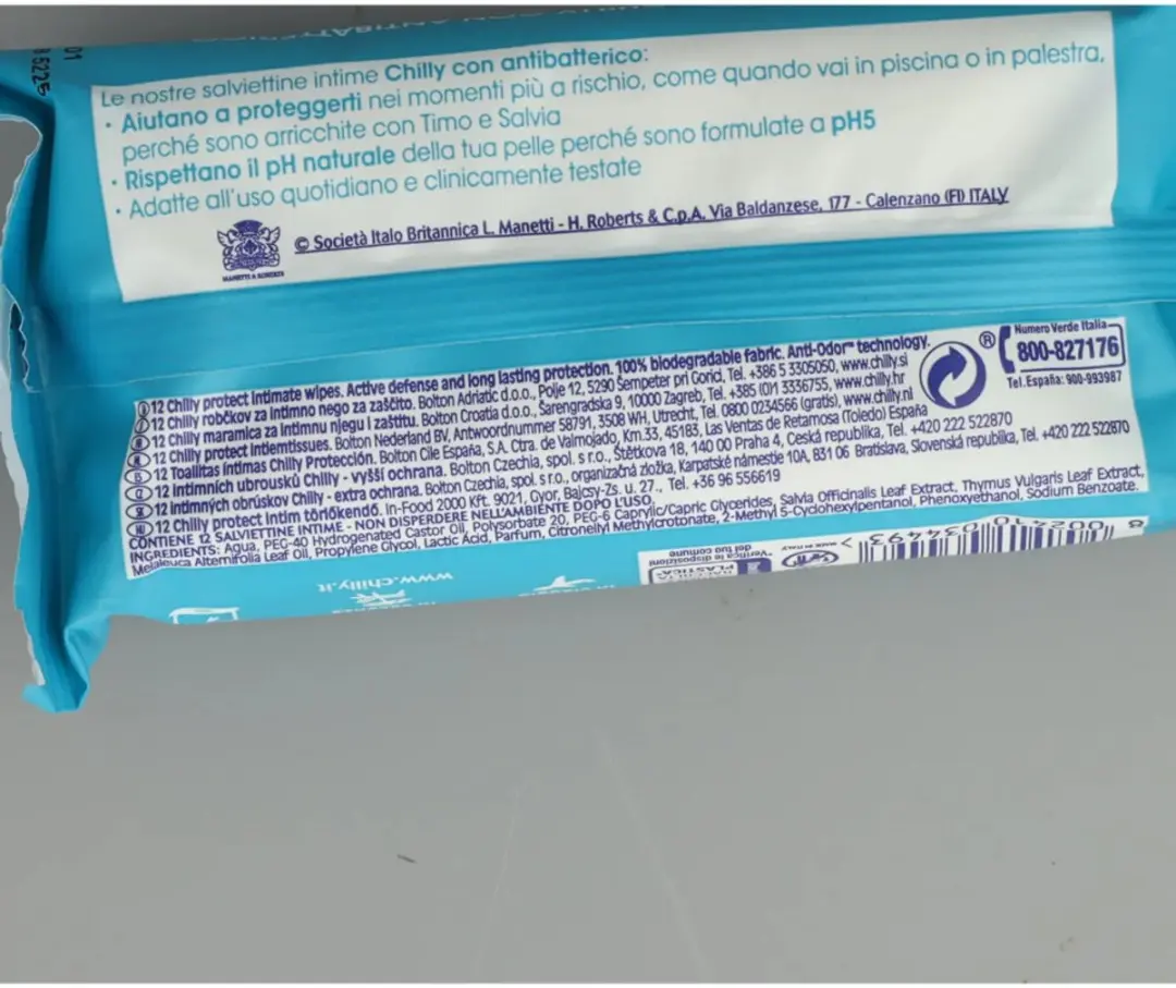 Chilly Doekjes Pocket Protect - 12g