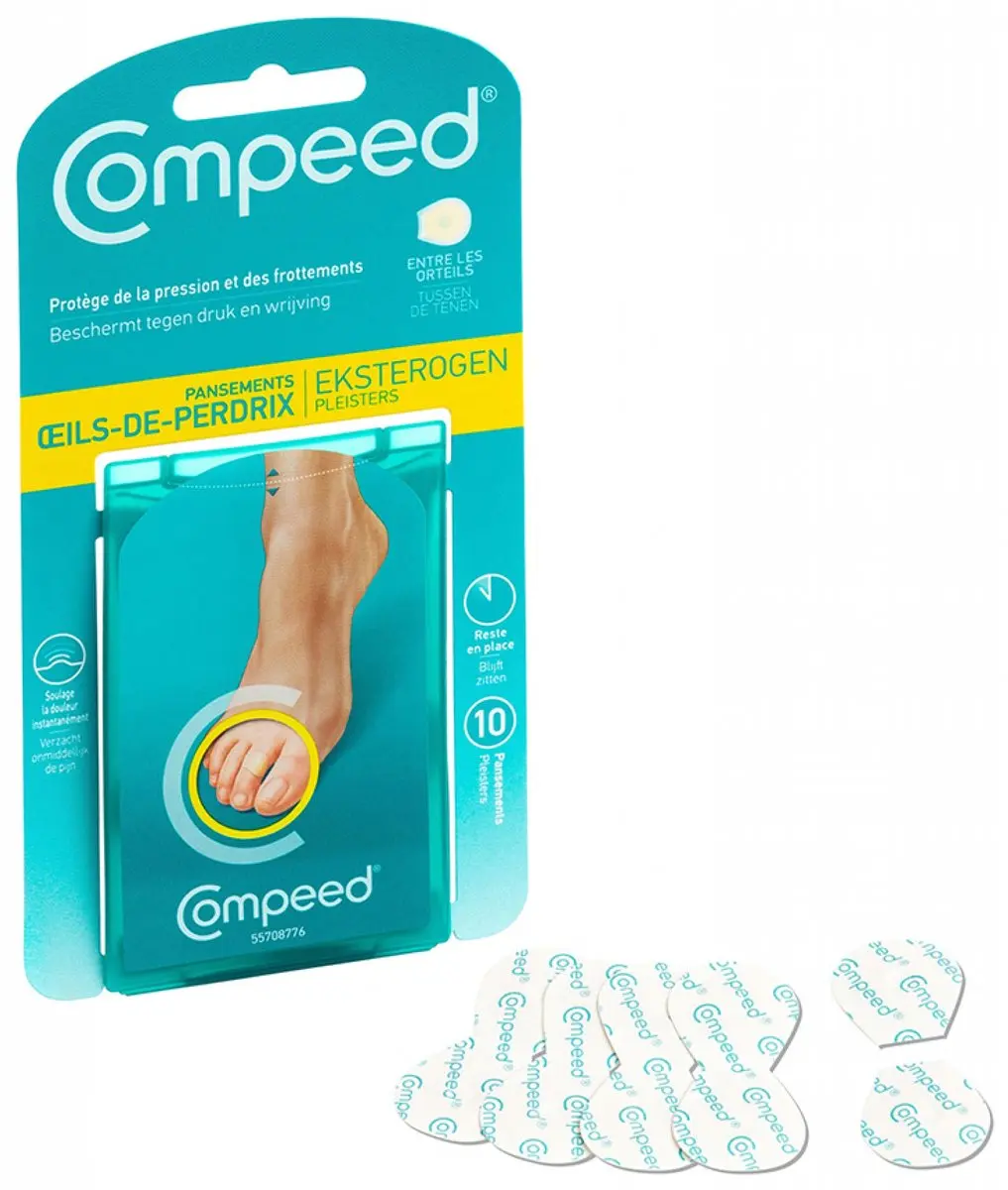 Compeed Patrijzenoog Pleisters - 10 Stuks