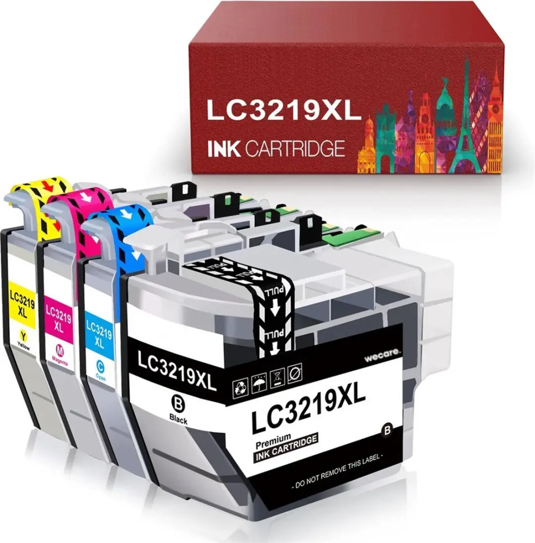 weCare B3219 Inktcartridges 4 Stuks
