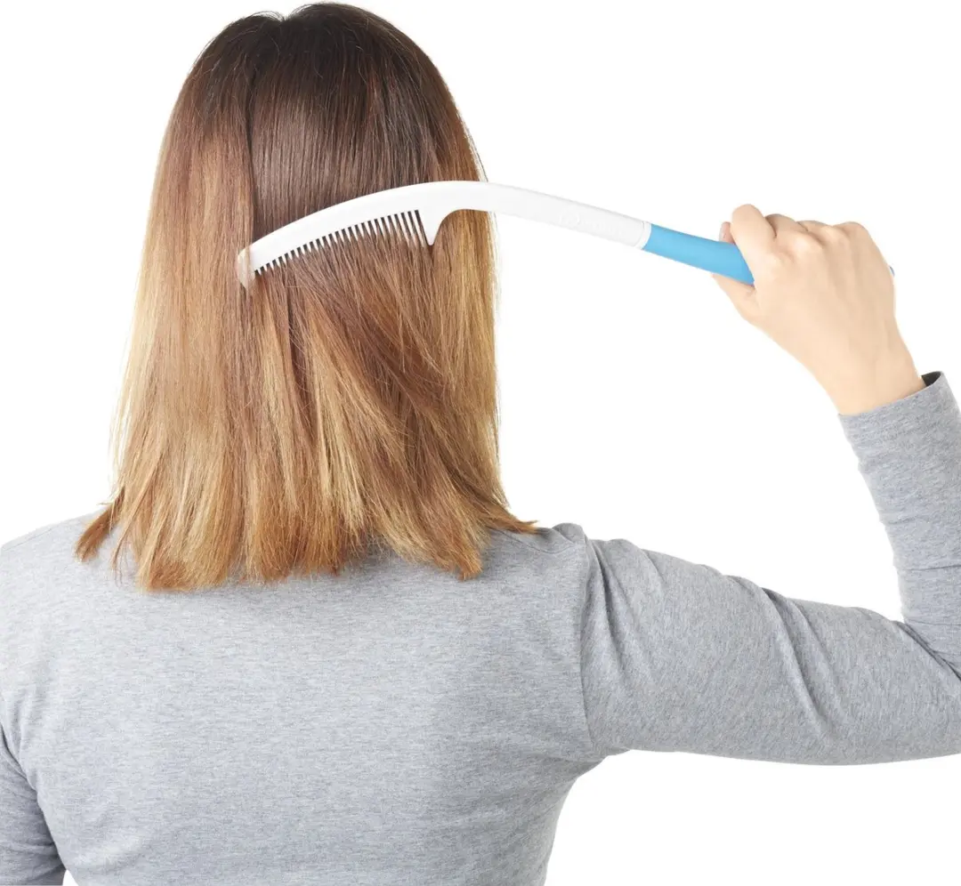 Vitility Ergonomische Haarkam - Wit