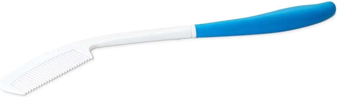 Vitility Ergonomische Haarkam - Wit - afbeelding 6 van 6