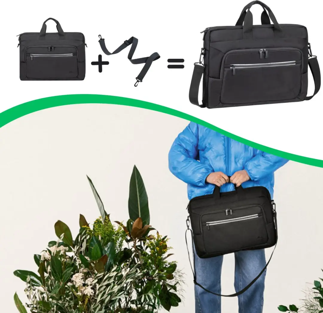RivaCase Alpendorf Laptophoes 16" - Zwart