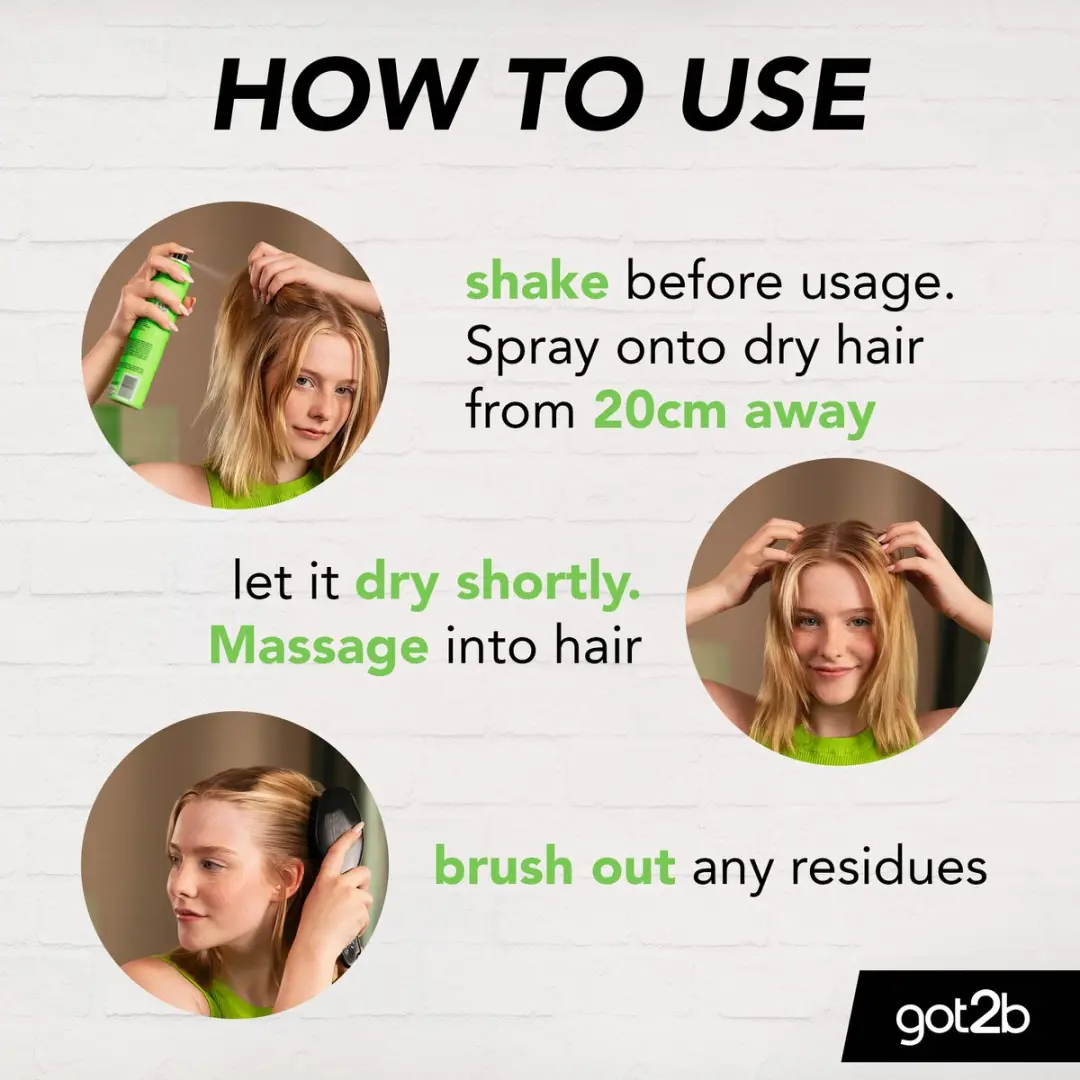 Got2b Fresh&Fabulous Droogshampoo 1200ml - 6x200ml