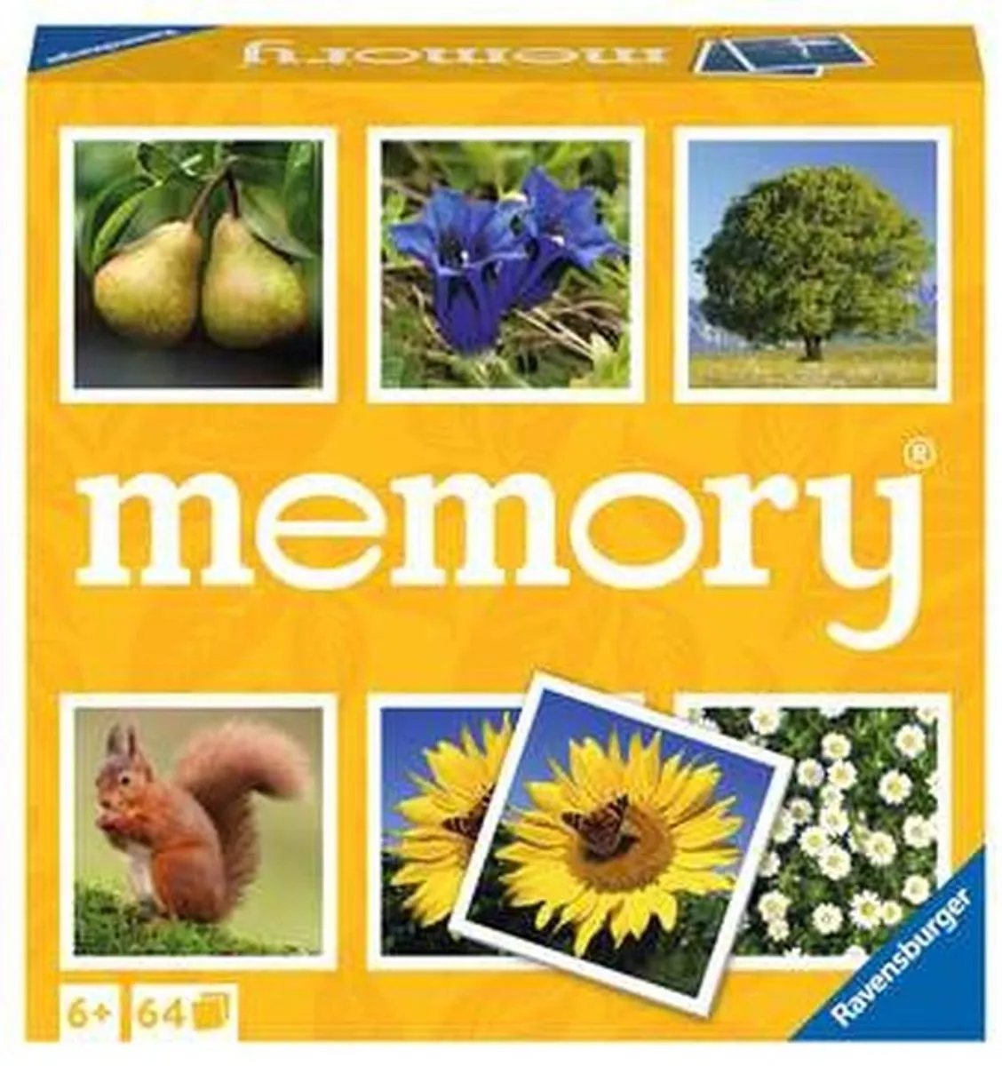 Ravensburger Nature Memory 20881 - Bordspel - 2-8 Spelers