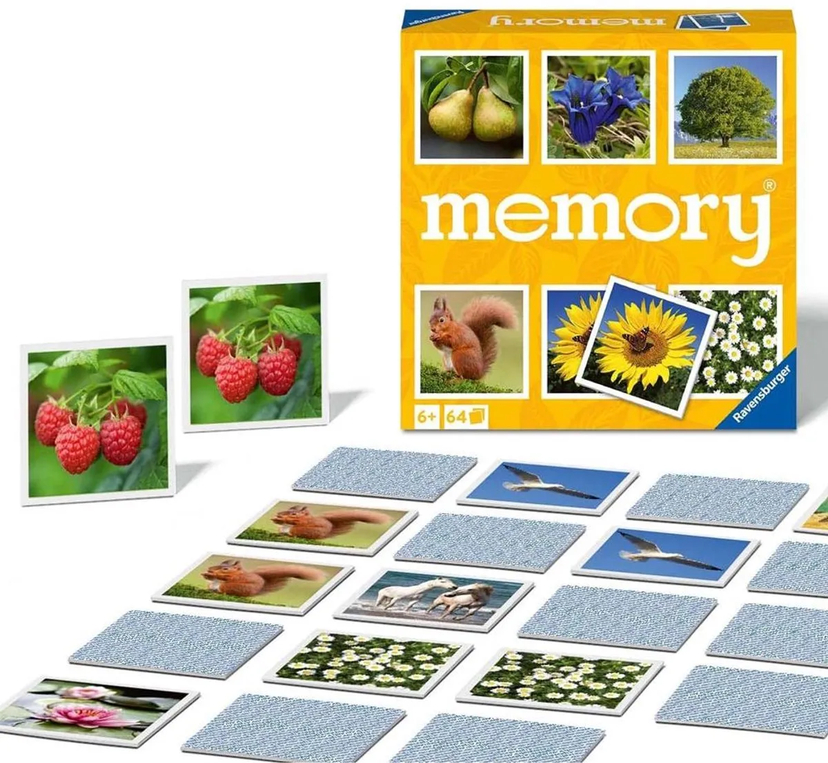 Ravensburger Nature Memory 20881 - Bordspel - 2-8 Spelers