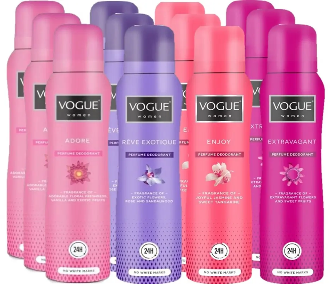 Vogue Parfum Deodorant Adore/Reve Exotique/Extravagant/Enjoy