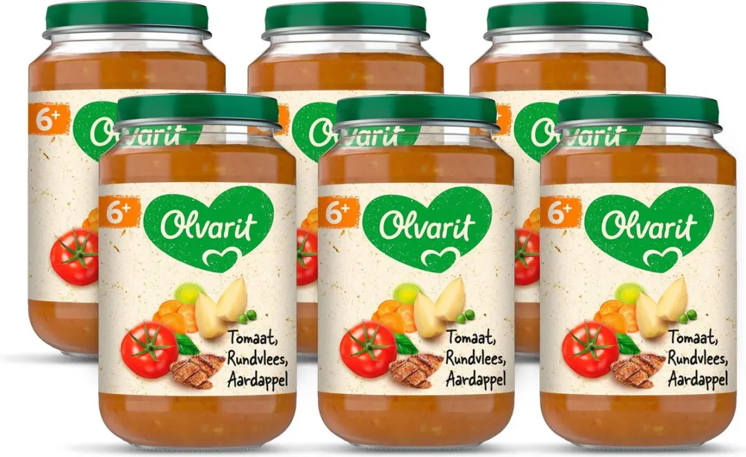Ella’s Kitchen Olvarit Babymaaltijd Tomaat Rundvlees Aardappel 6+
