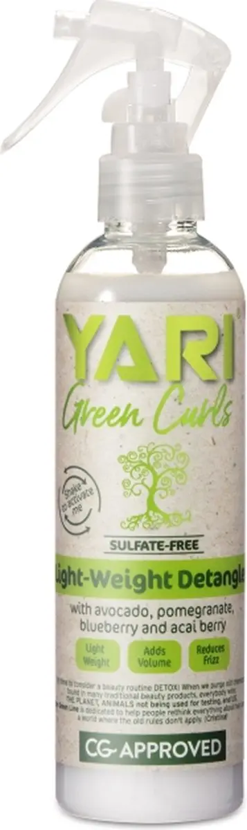 Yari Green Curls Light-Weight Detangler Haarspray 240ml