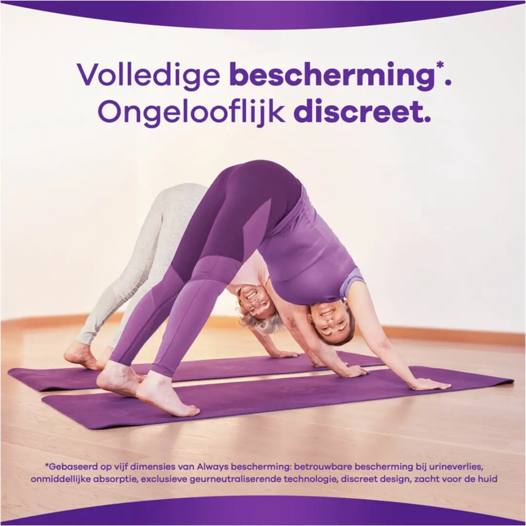 Always Discreet Plus Long Verband Urineverlies - 40 Stuks