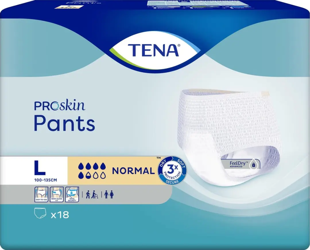 TENA Proskin Pants Normal L - 18 Stuks
