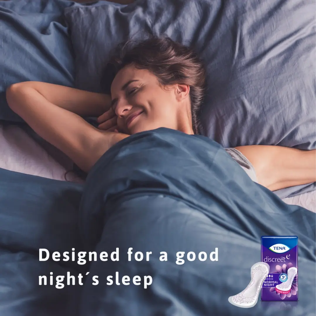 TENA Discreet Normal Night Inlegverband - 120 Stuks