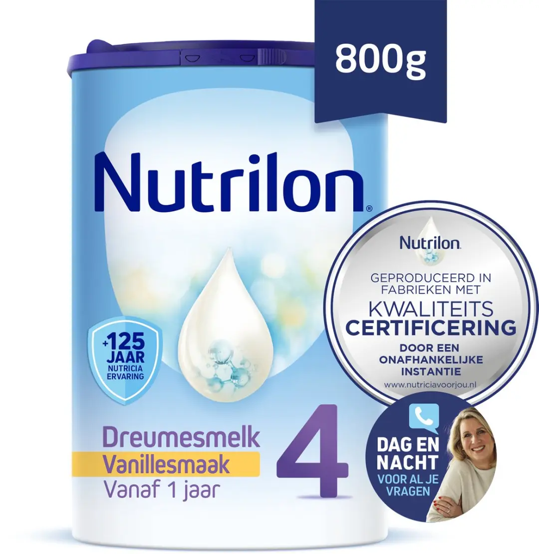 Nutrilon 4 Vanille Dreumesmelk 800g