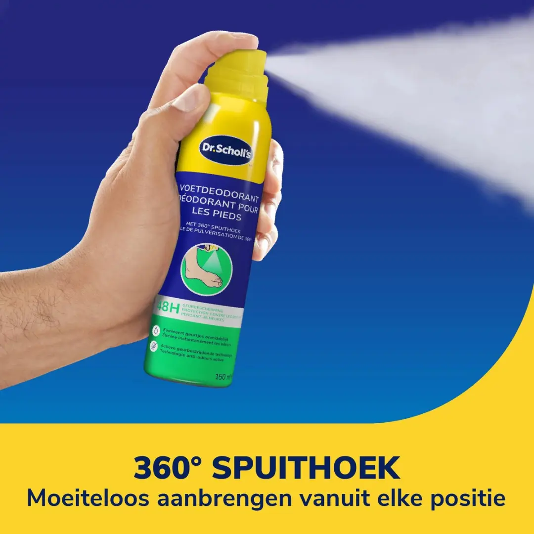 Scholl Voetenspray Antibacterieel 150ml