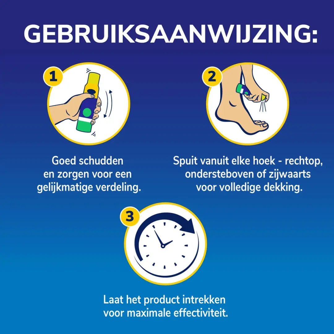 Scholl Voetenspray Antibacterieel 150ml