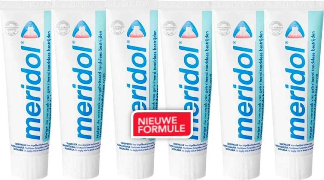 Meridol Tandpasta Voordeelverpakking 6x75ml
